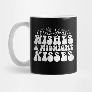 New year wishes Midnight kisses Mug